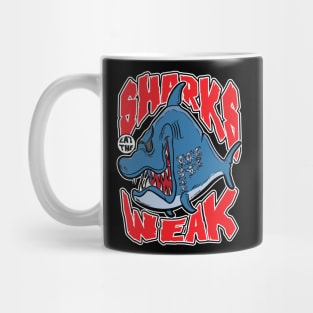 Pirate Sharks Eat The Weak Mug